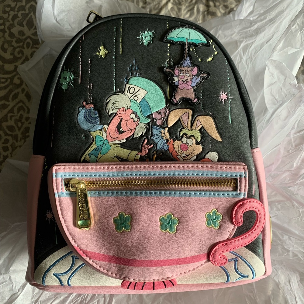 Disney Alice in Wonderland Mini Loungefly Backpack